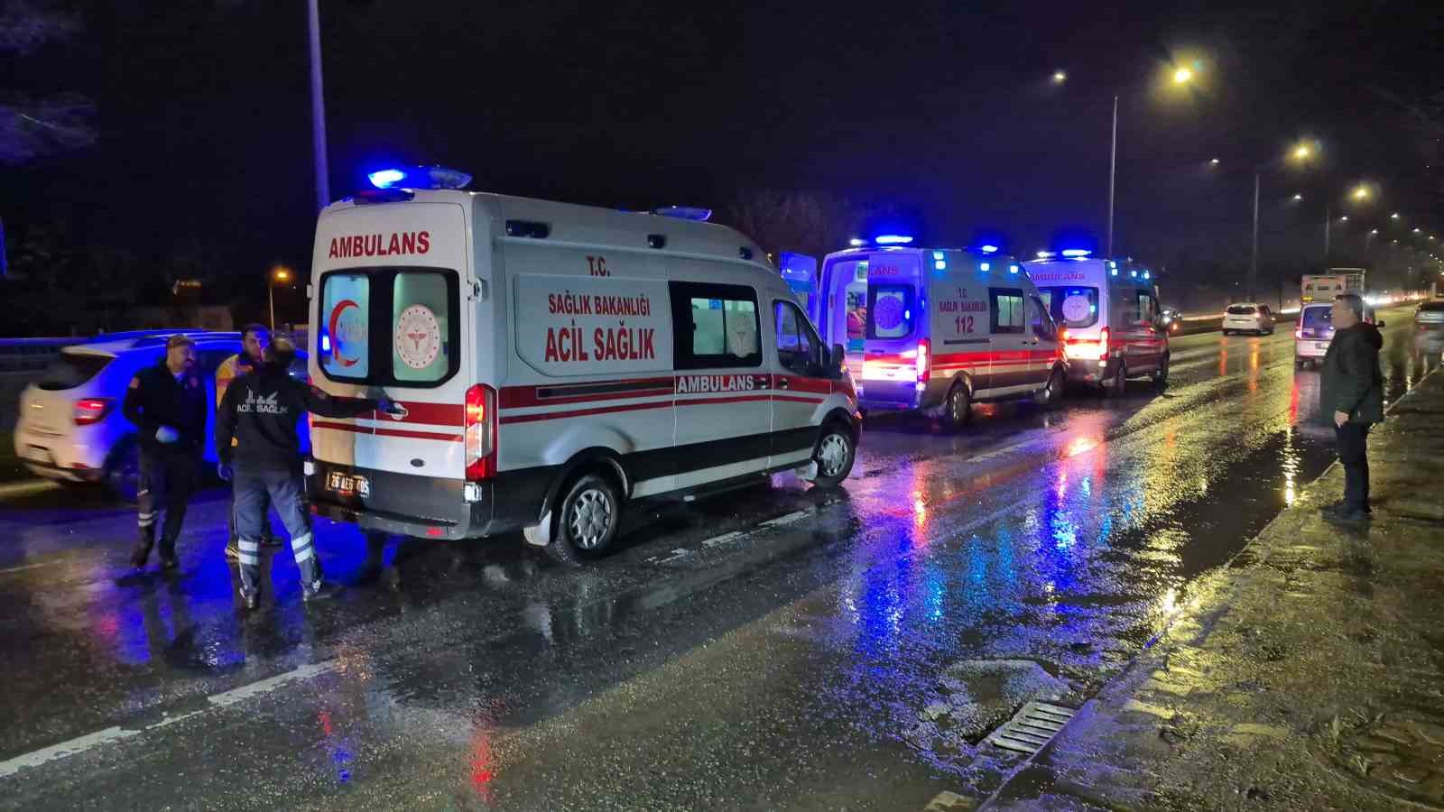 Eskişehir’de zincirleme trafik kazası: 4 yaralı
