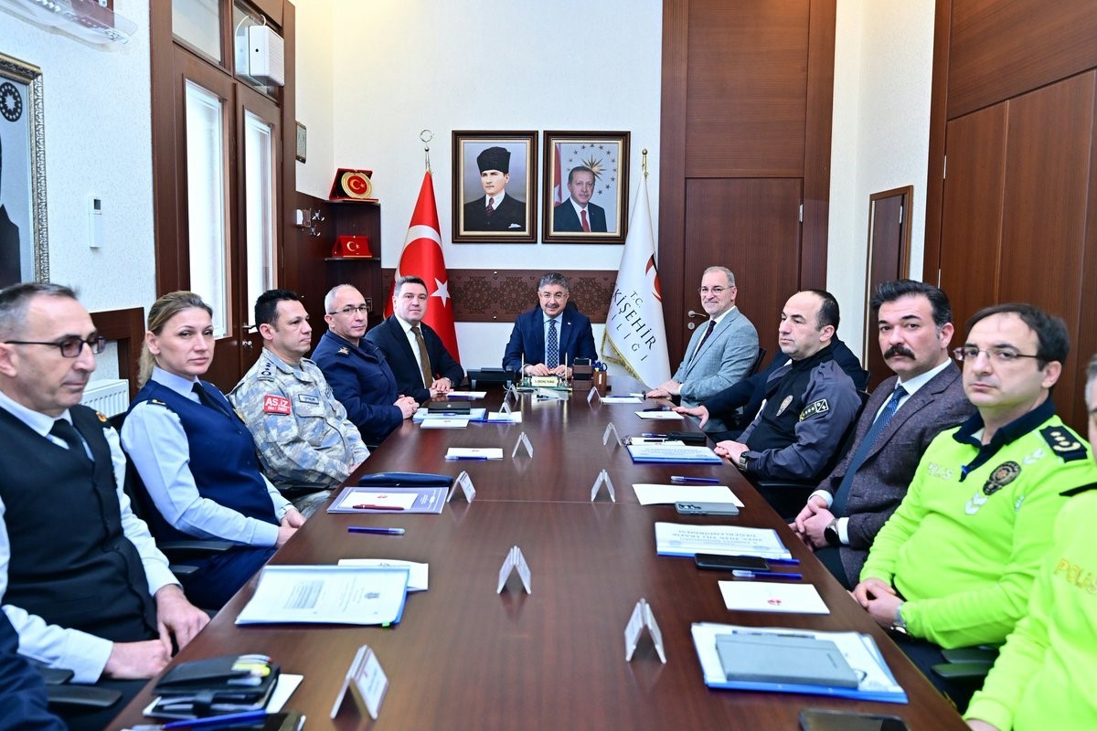 Eskişehir’in huzur ve güvenliği masaya yatırıldı
