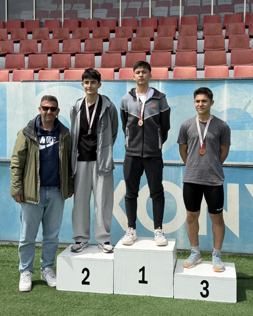 Eskişehirli atletler Konya’dan madalya ile döndü
