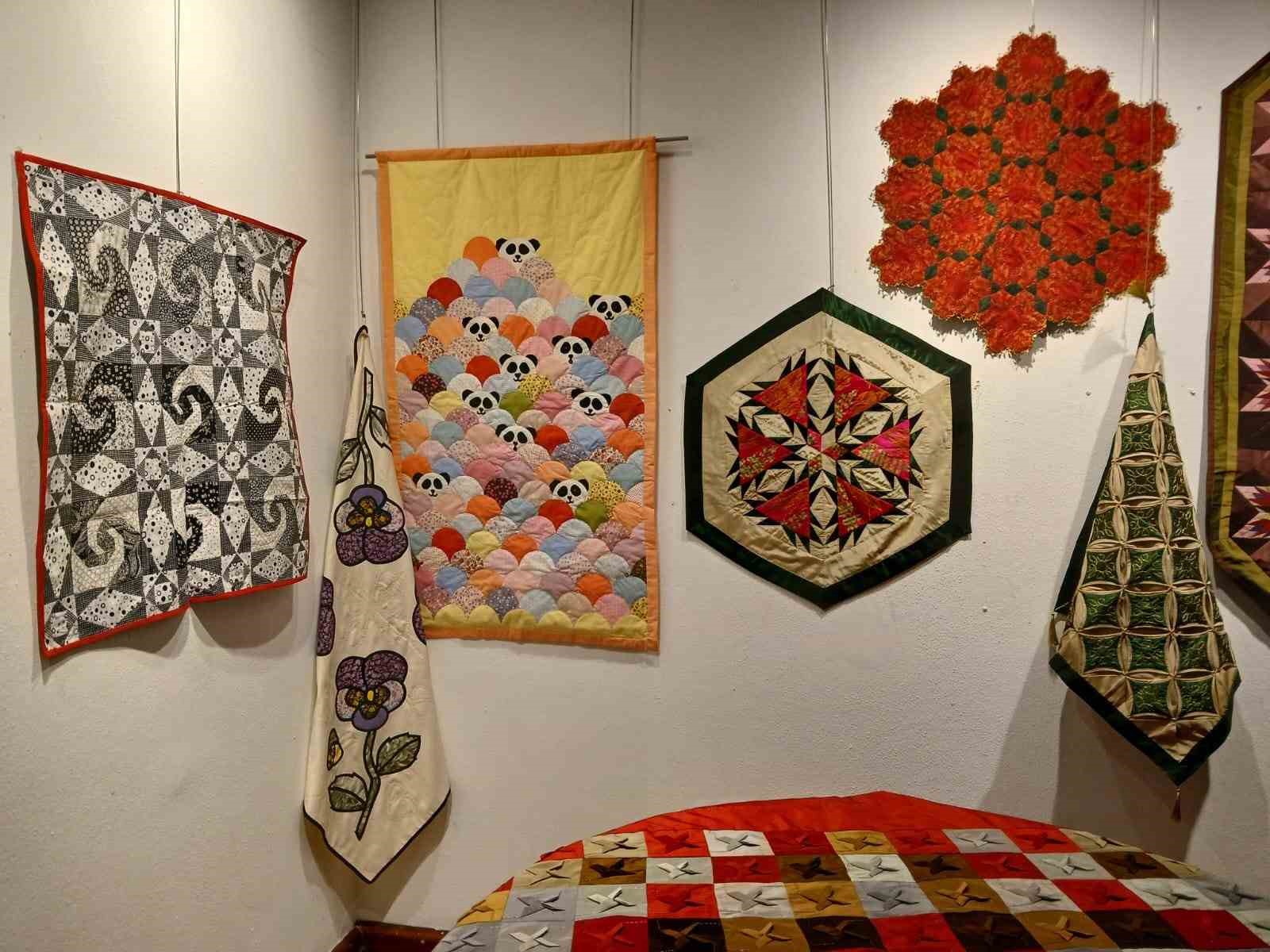 Eskişehirli ‘Kırkyama’ eğitmenleri ‘Kırkyama’ adlı sergi açtılar
