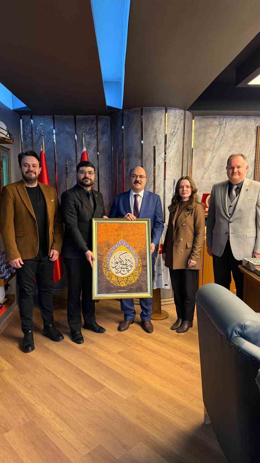 ESMİAD heyeti Adalet Komisyonu Başkanı Sazak’ı ziyaret etti
