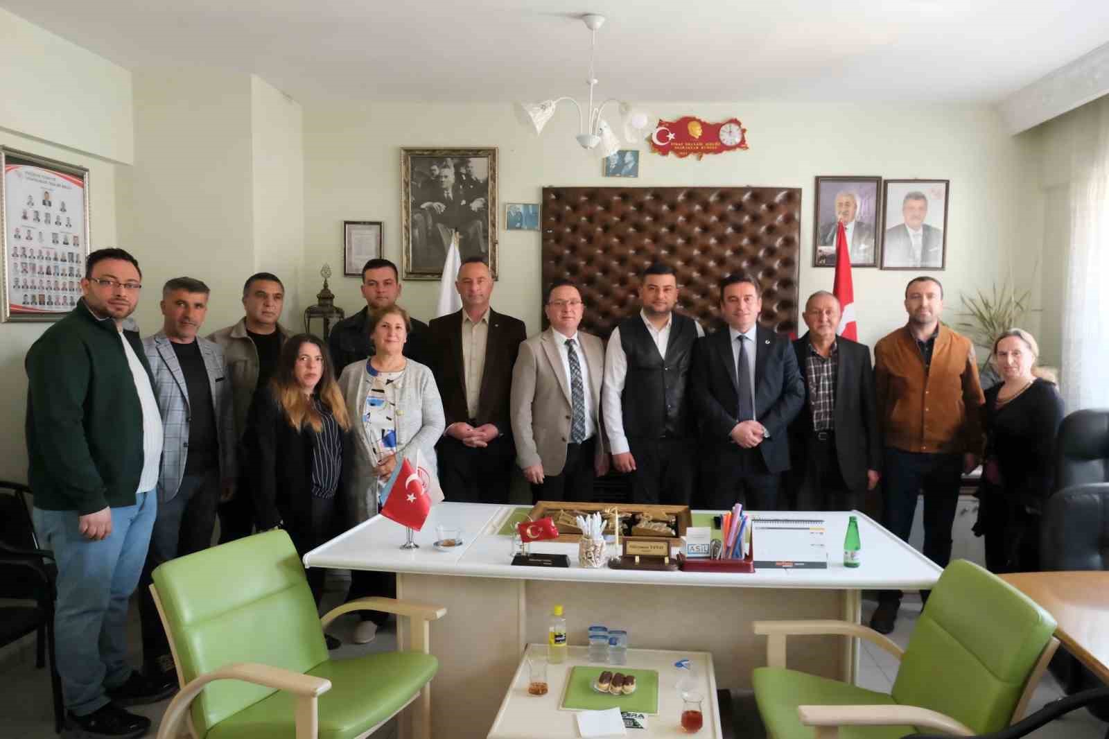 Esnaf odalarına hayırlı olsun ziyareti
