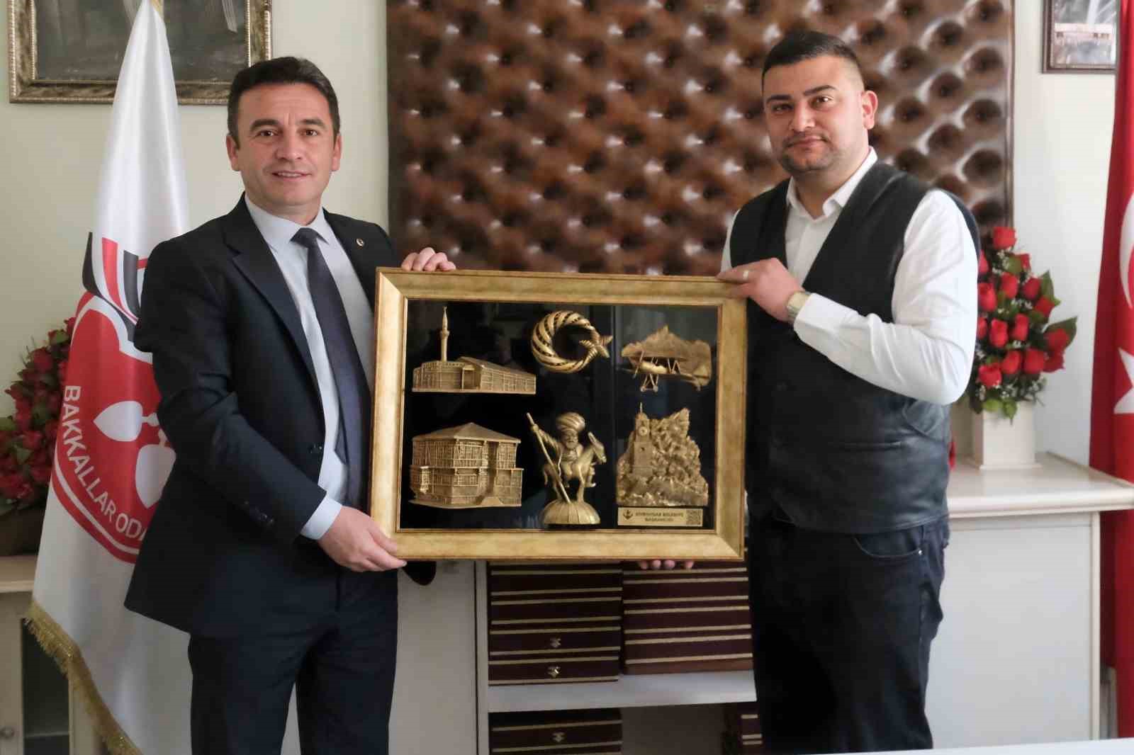 Esnaf odalarına hayırlı olsun ziyareti
