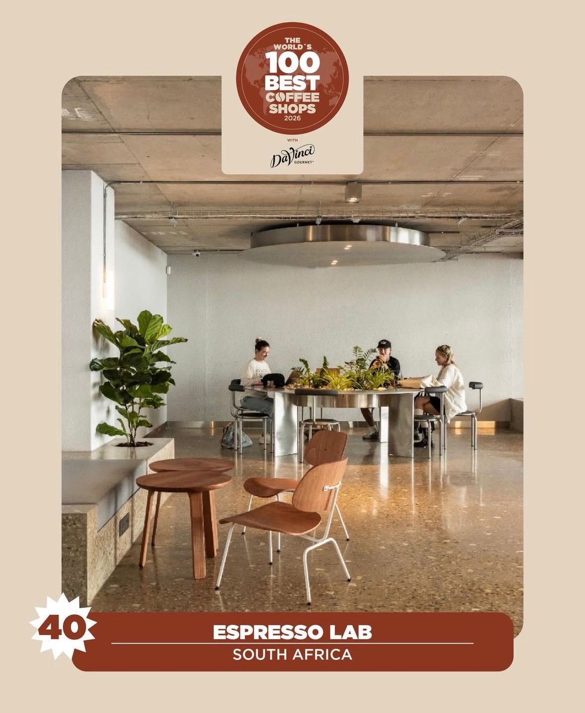 Espressolab, üst üste iki yıl dünyanın en iyi 100 kahve dükkânı arasında
