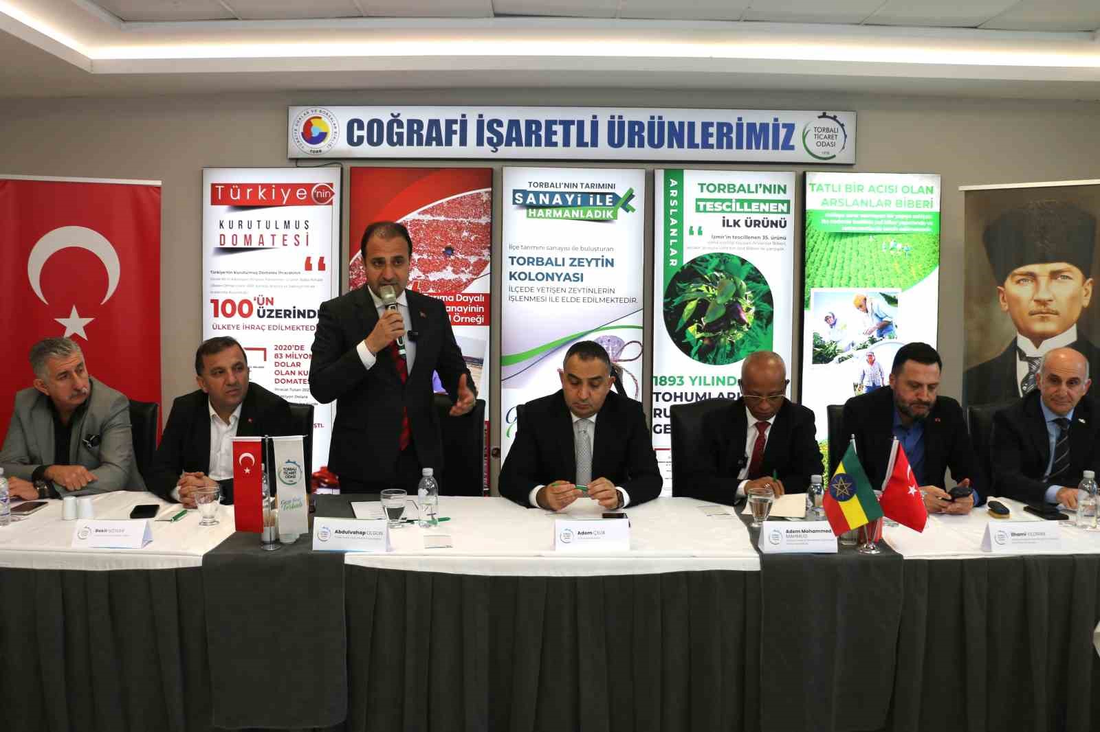 Etiyopya’dan Torbalı’ya özel ilgi
