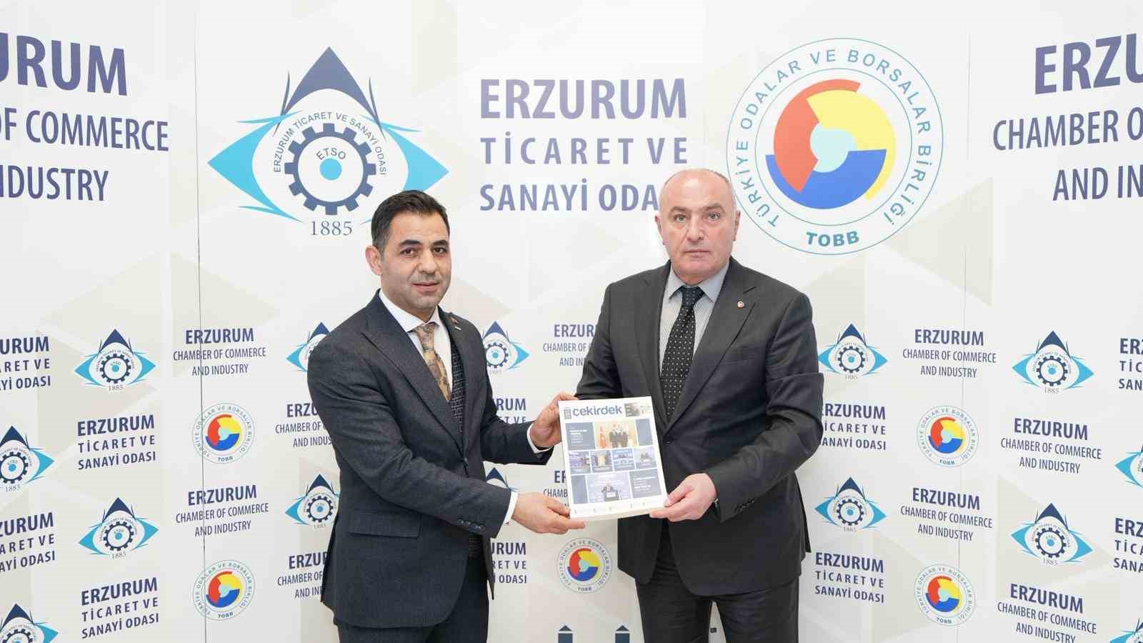 ETSO Başkanı Özakalın, ASKON heyetini ağırladı: Gündem 2. OSB ve Zengezur
