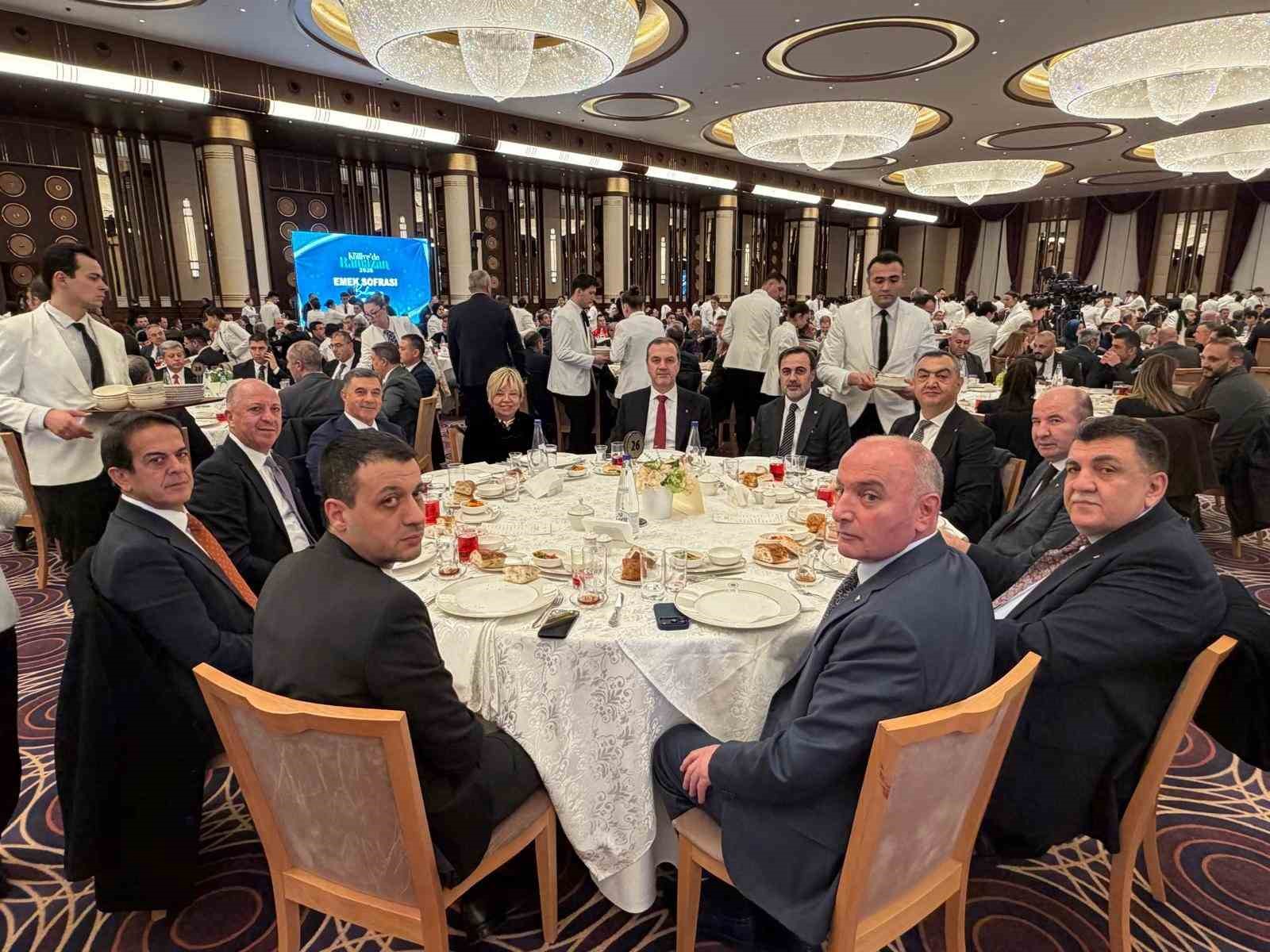 ETSO Başkanı Saim Özakalın, "Emek sofrası" iftar programına katıldı

