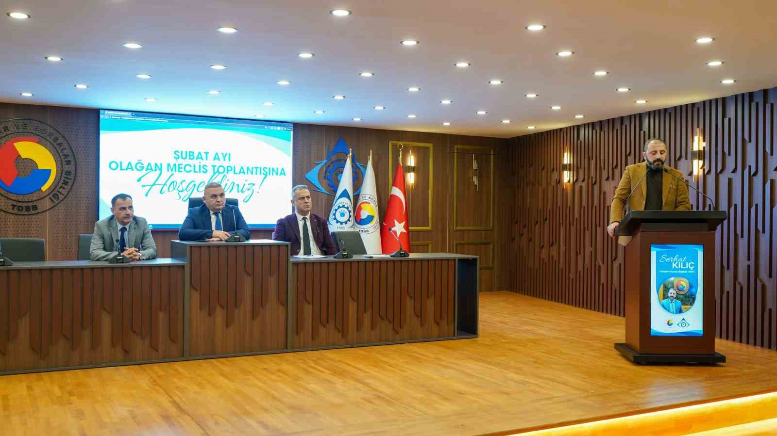 ETSO şubat ayı meclis toplantısı yapıldı
