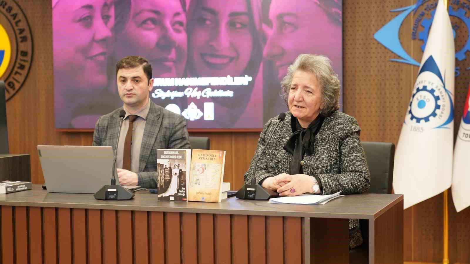 ETSO’da 8 Mart’a özel "Erzurum Hanımefendileri" söyleşisi
