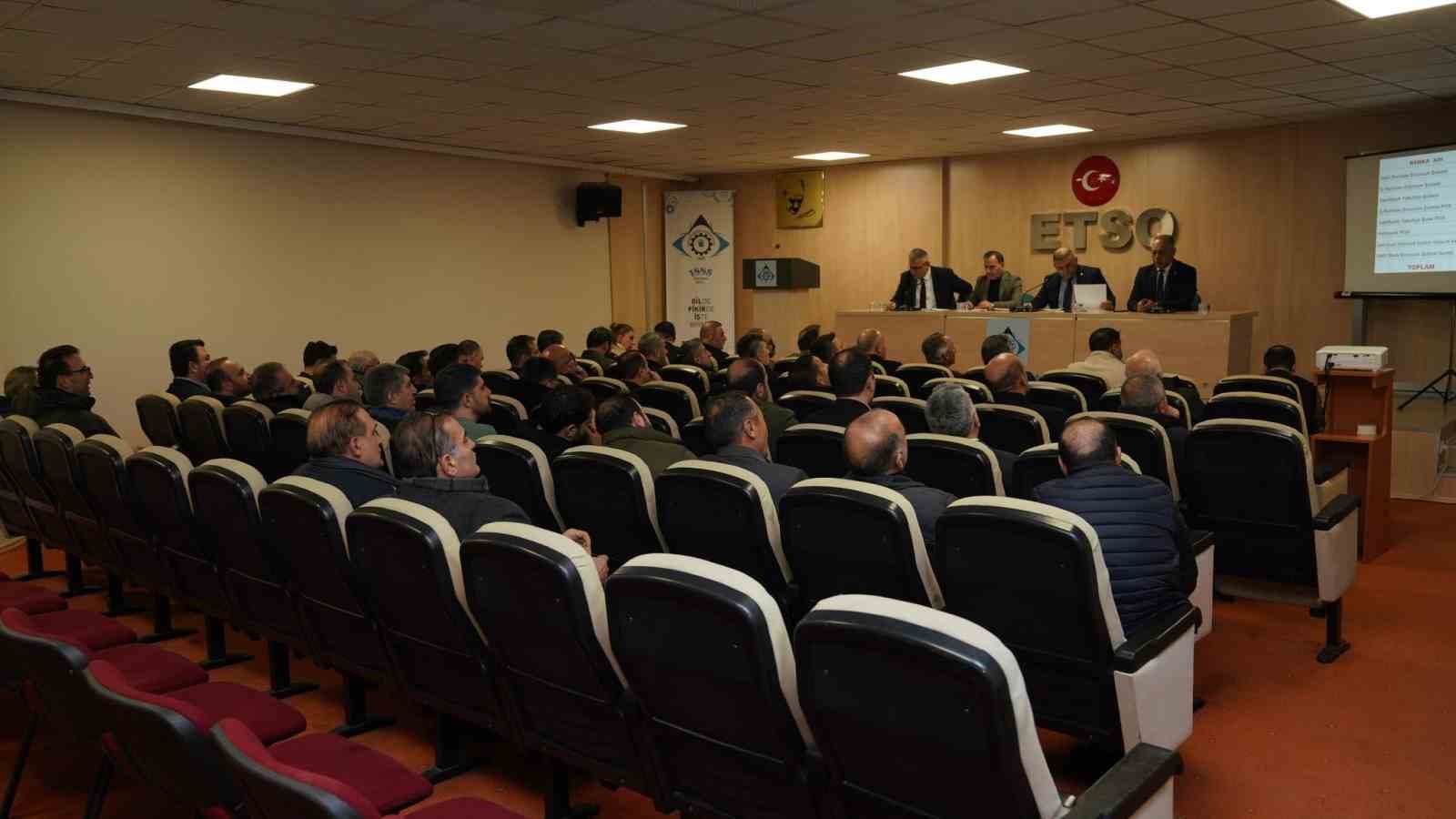 ETSO’da yılın son Meclis Toplantısı
