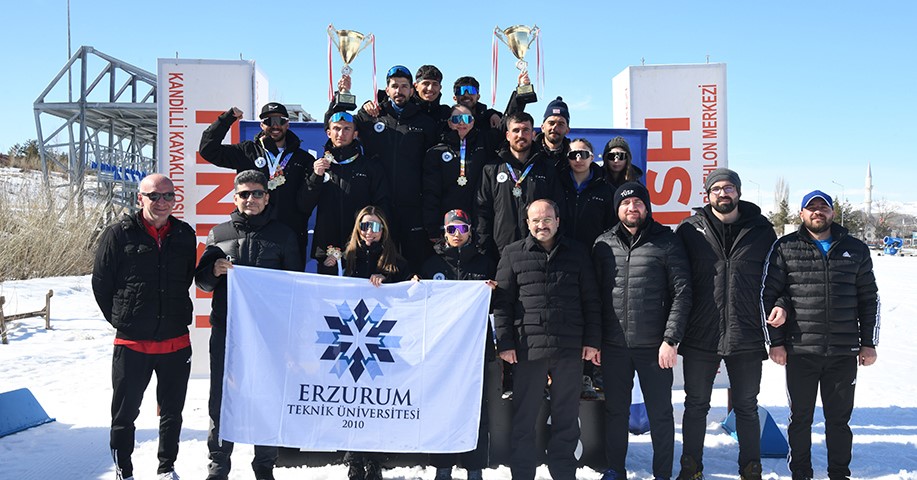 ETÜ kayaklı koşuda Türkiye şampiyonu oldu

