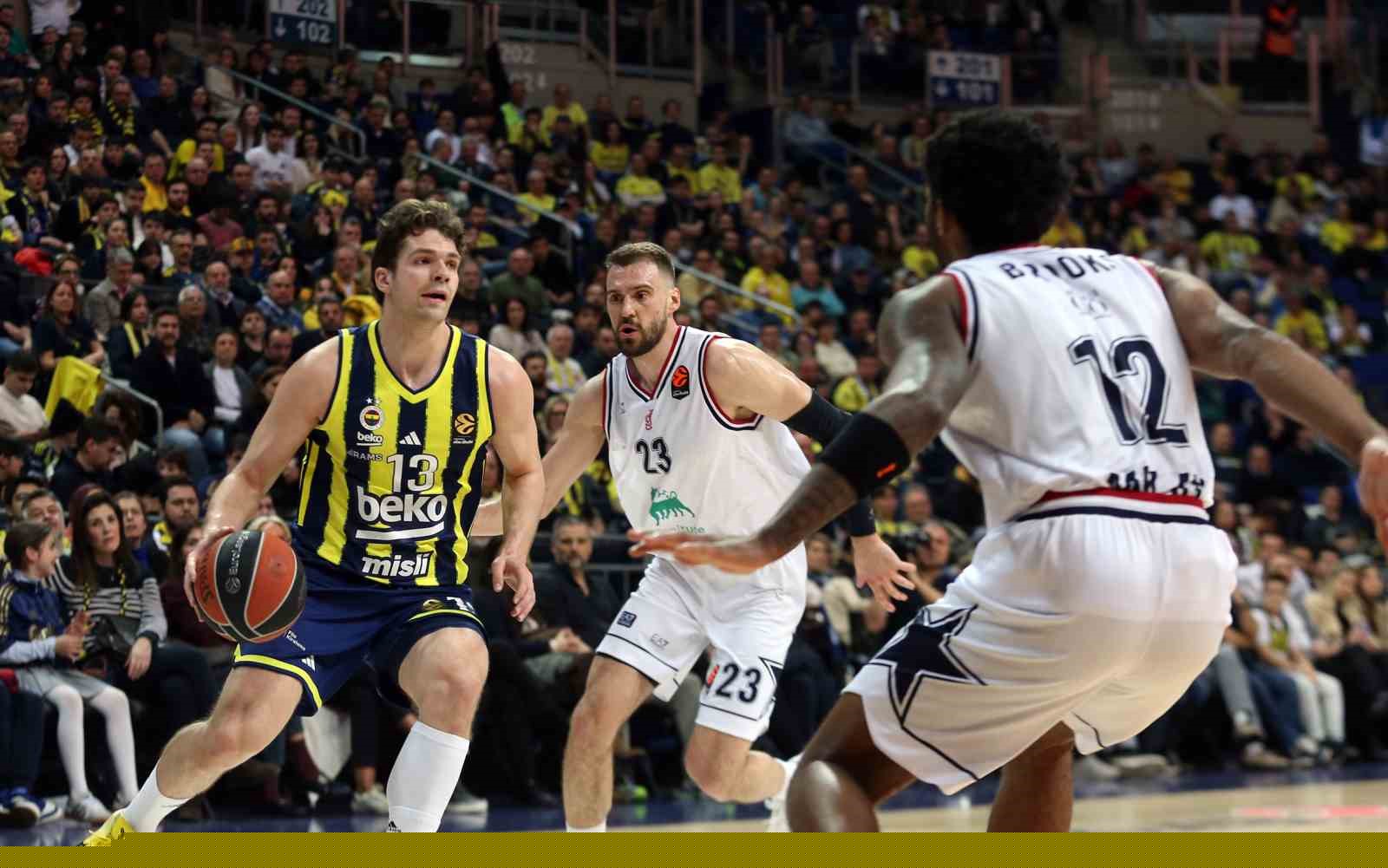 Euroleague: Fenerbahçe: 79 - Olimpia Milano: 75
