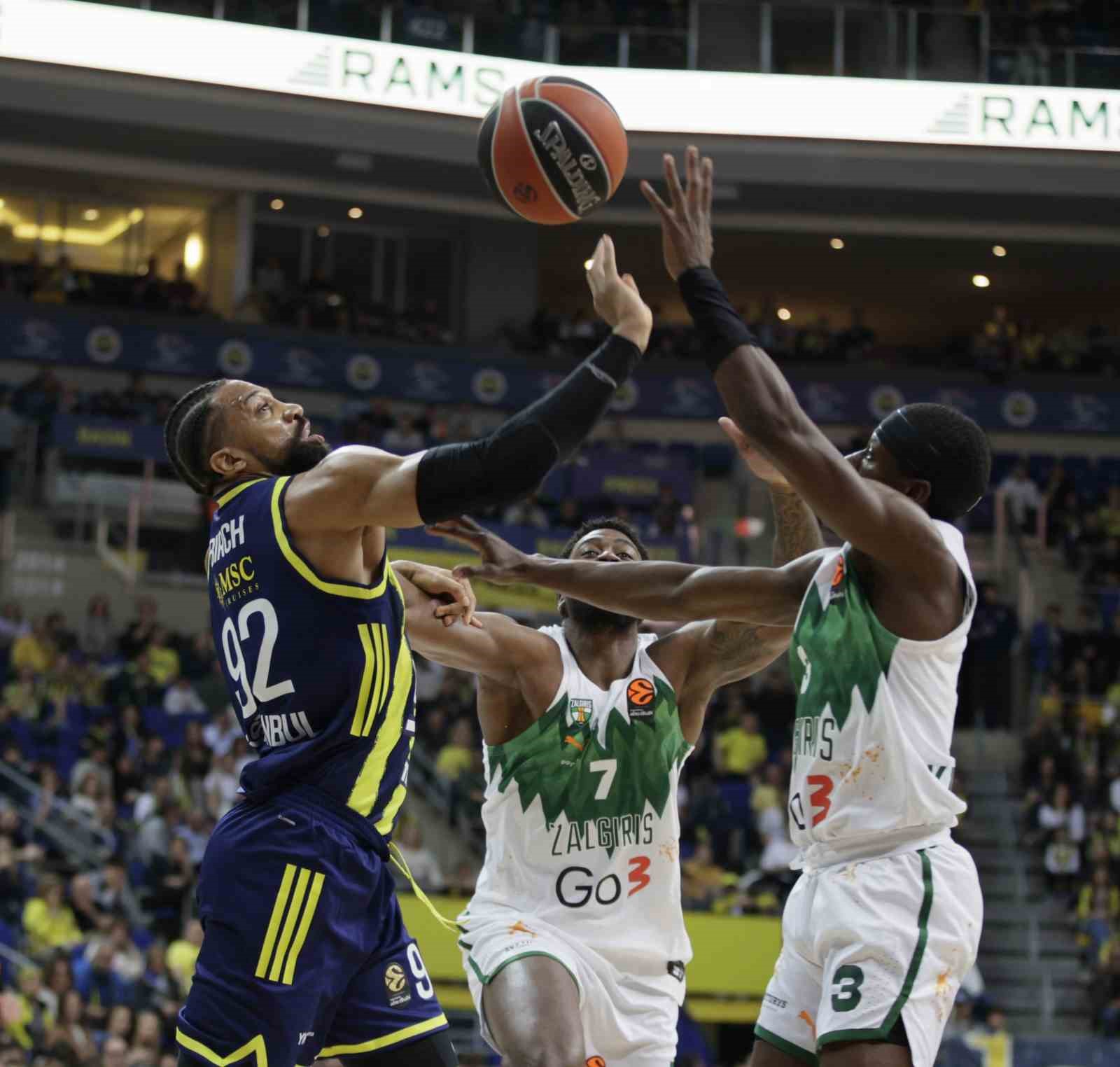 Euroleague: Fenerbahçe: 82 - Zalgiris Kaunas: 92
