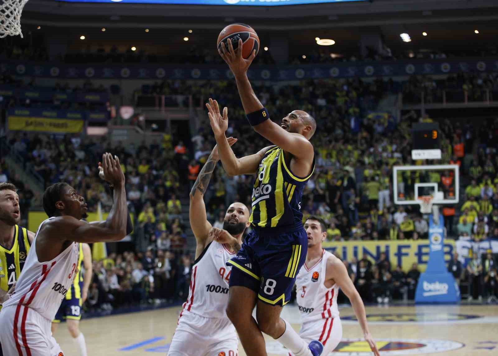 Euroleague: Fenerbahçe: 88 - Olympiakos: 80
