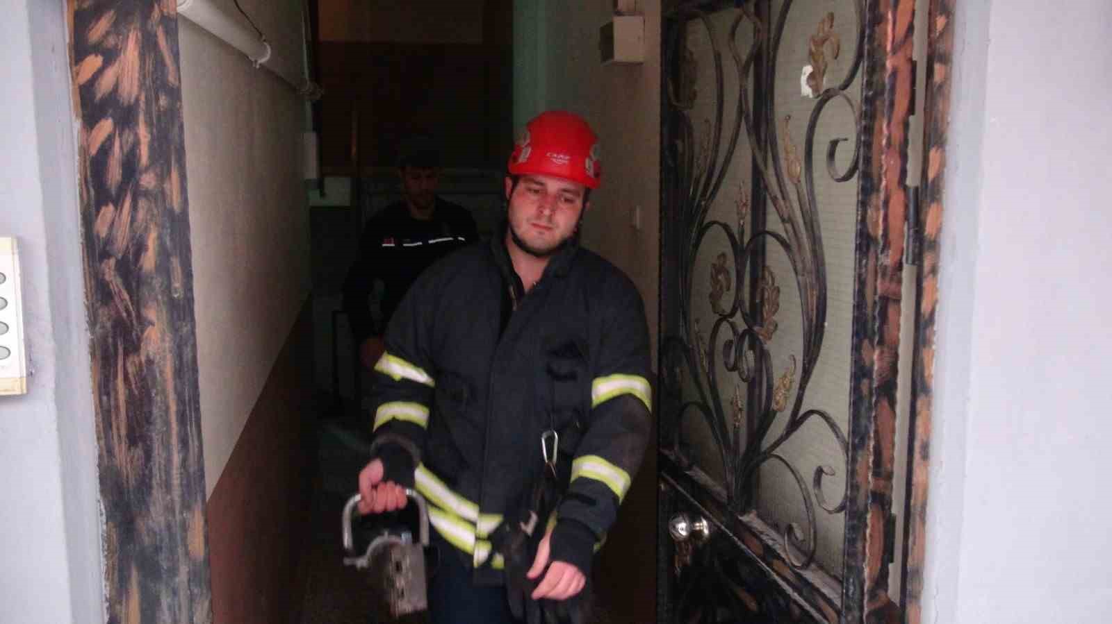 Ev sahibinin şüphesi ekipleri harekete geçirdi
