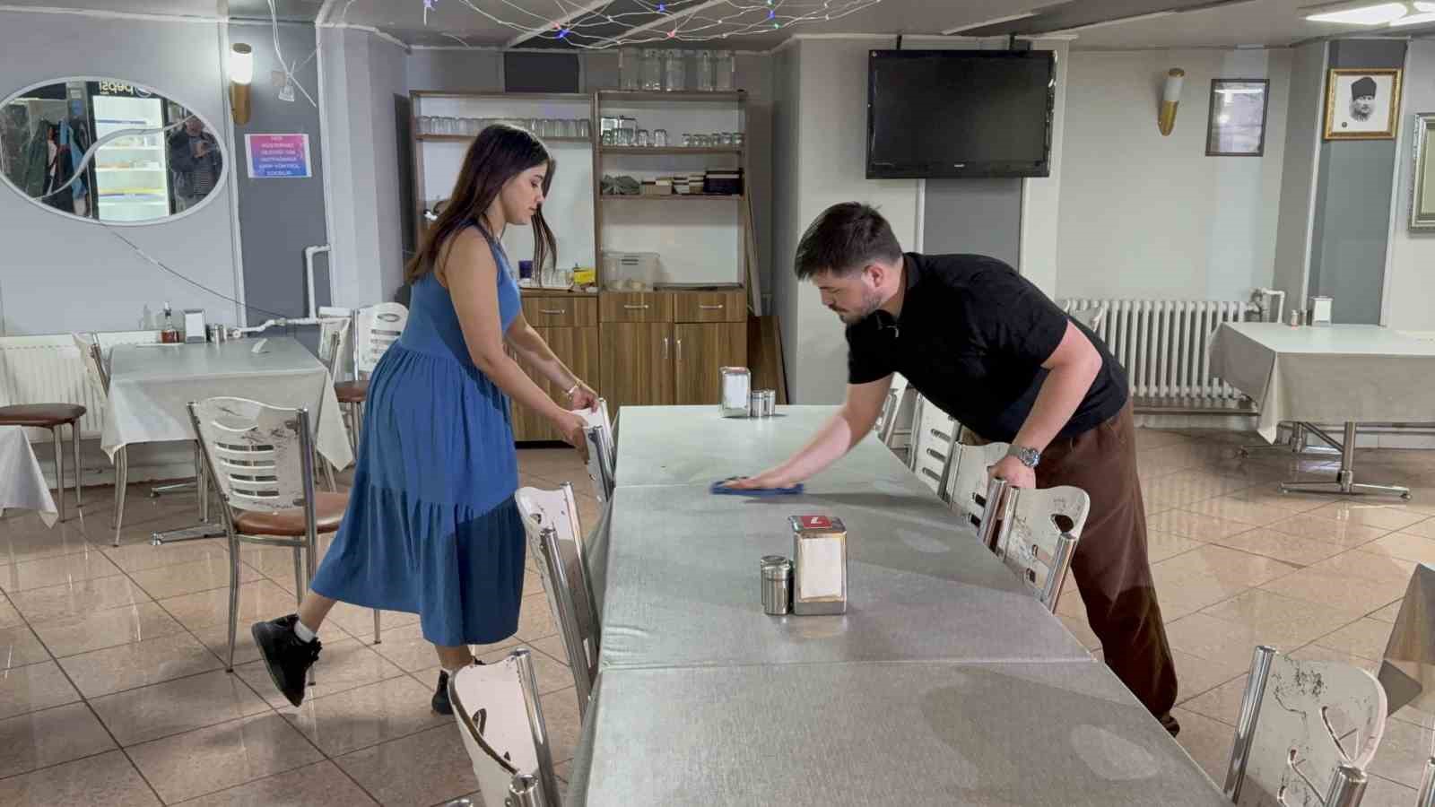 Evlilik için biriktirdikleri para ile restoran açtılar
