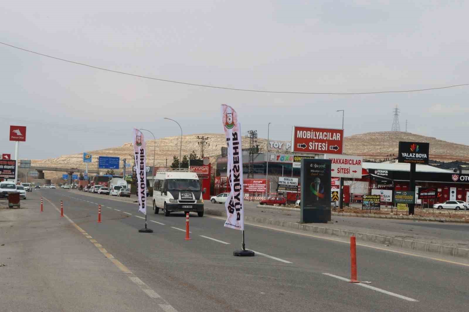 Evren Sanayi Sitesinde iki adet katlı köprülü kavşak inşaatı başladı
