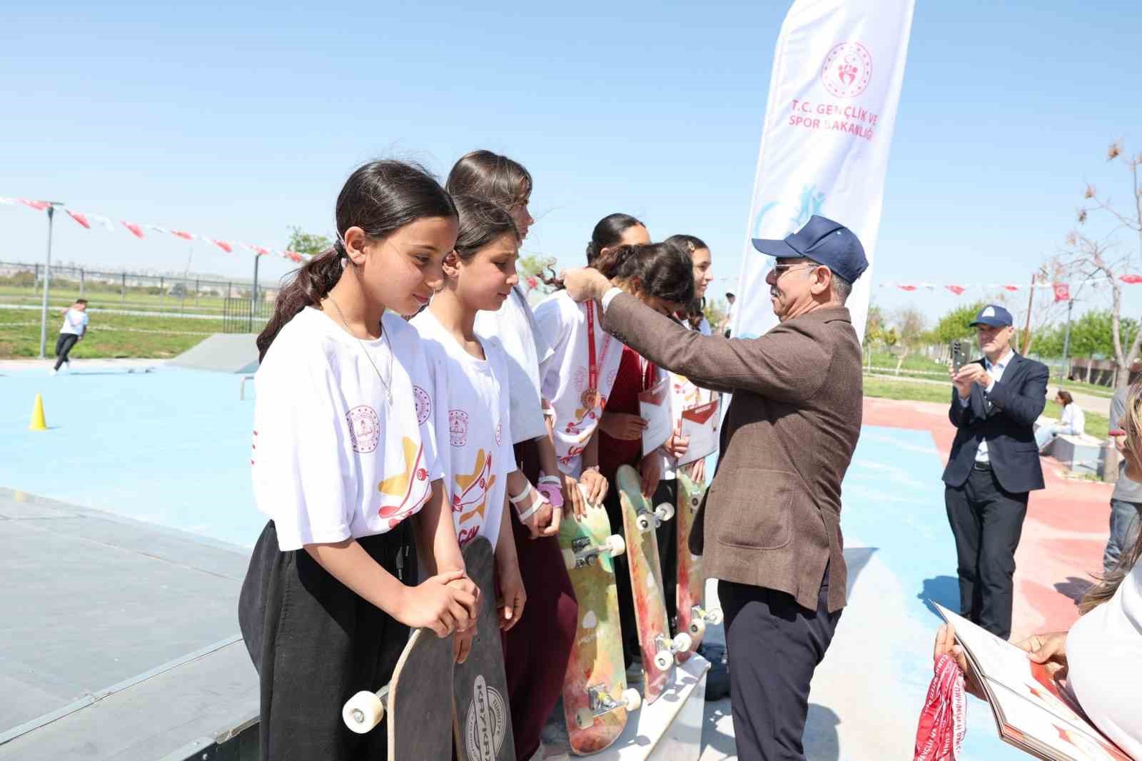 Eyyübiye’de kaykay turnuvası
