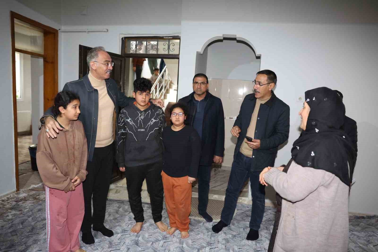 Eyyübiye’de yetimin yüzü güldü
