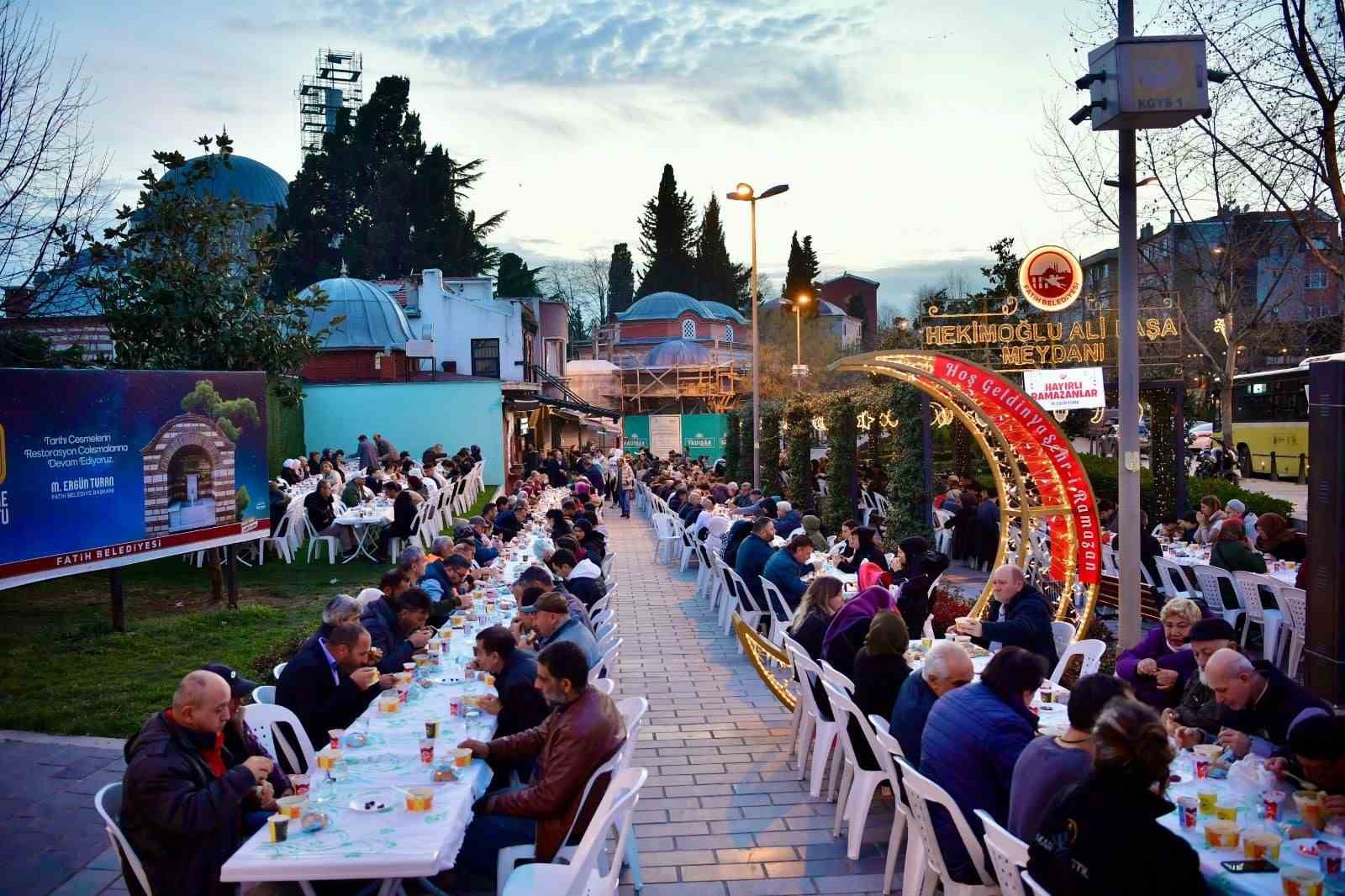 Fatih’te Ramazan bereketi: Tüm hazırlıklar tamamlandı
