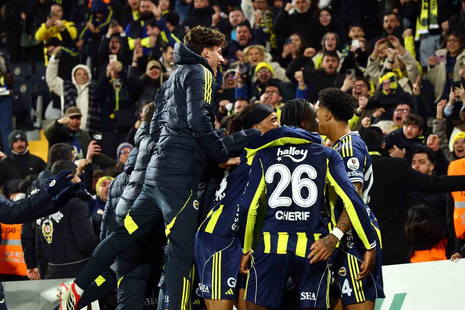 Fenerbahçe, 4 maç sonra Samsunspor’u mağlup etti
