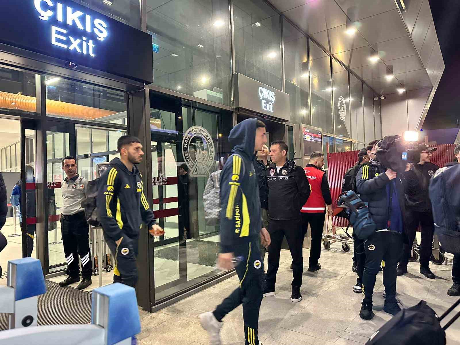 Fenerbahçe, Trabzon’a geldi
