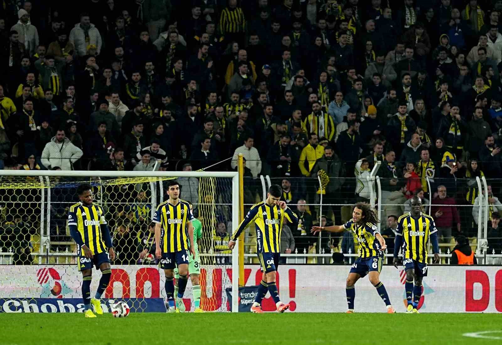Fenerbahçe’nin galibiyet serisi 4. kez Kadıköy’de sona erdi
