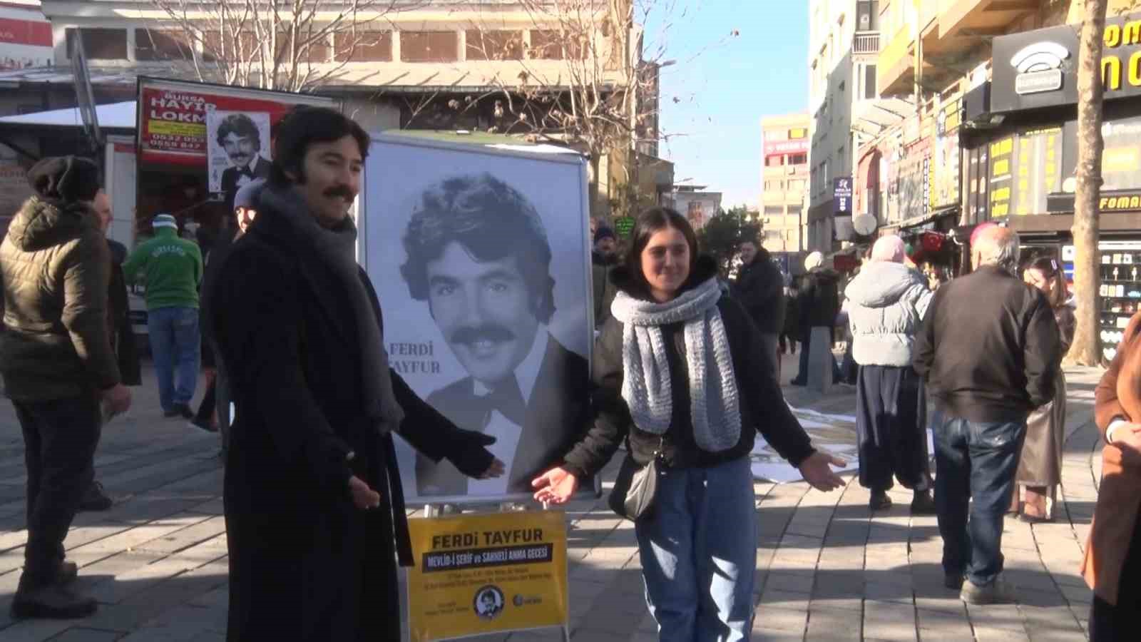 Ferdi Tayfur’a benzerliğiyle dikkat çekti, usta sanatçı unutulmadı
