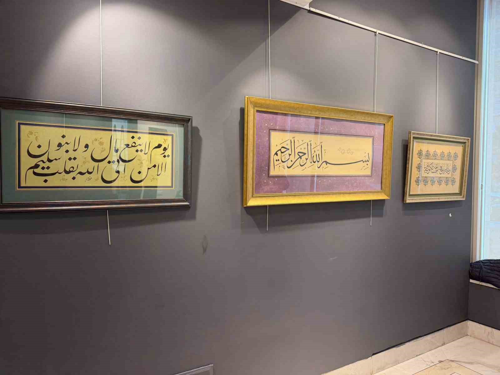 Fethin 700. yıl dönümünde anlamlı hat sergisi
