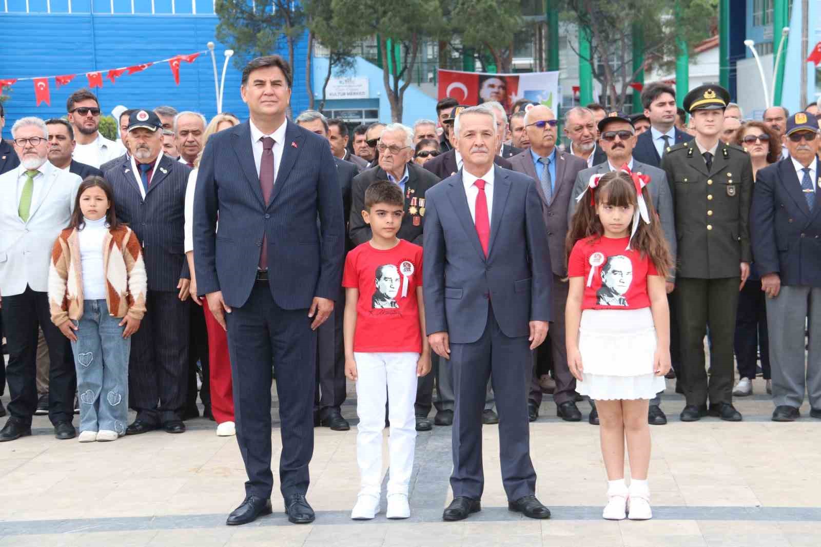 Fethiye’de 23 Nisan törenle kutlandı
