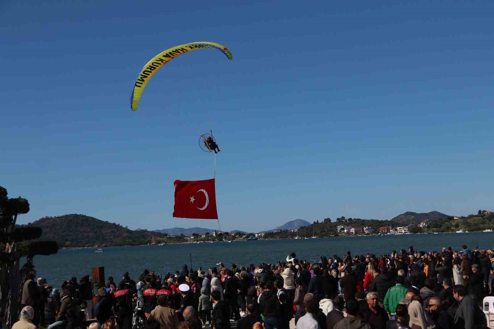 Fethiye’de Şehit Fethi Bey, 112. Şehadet Yılı’nda anıldı
