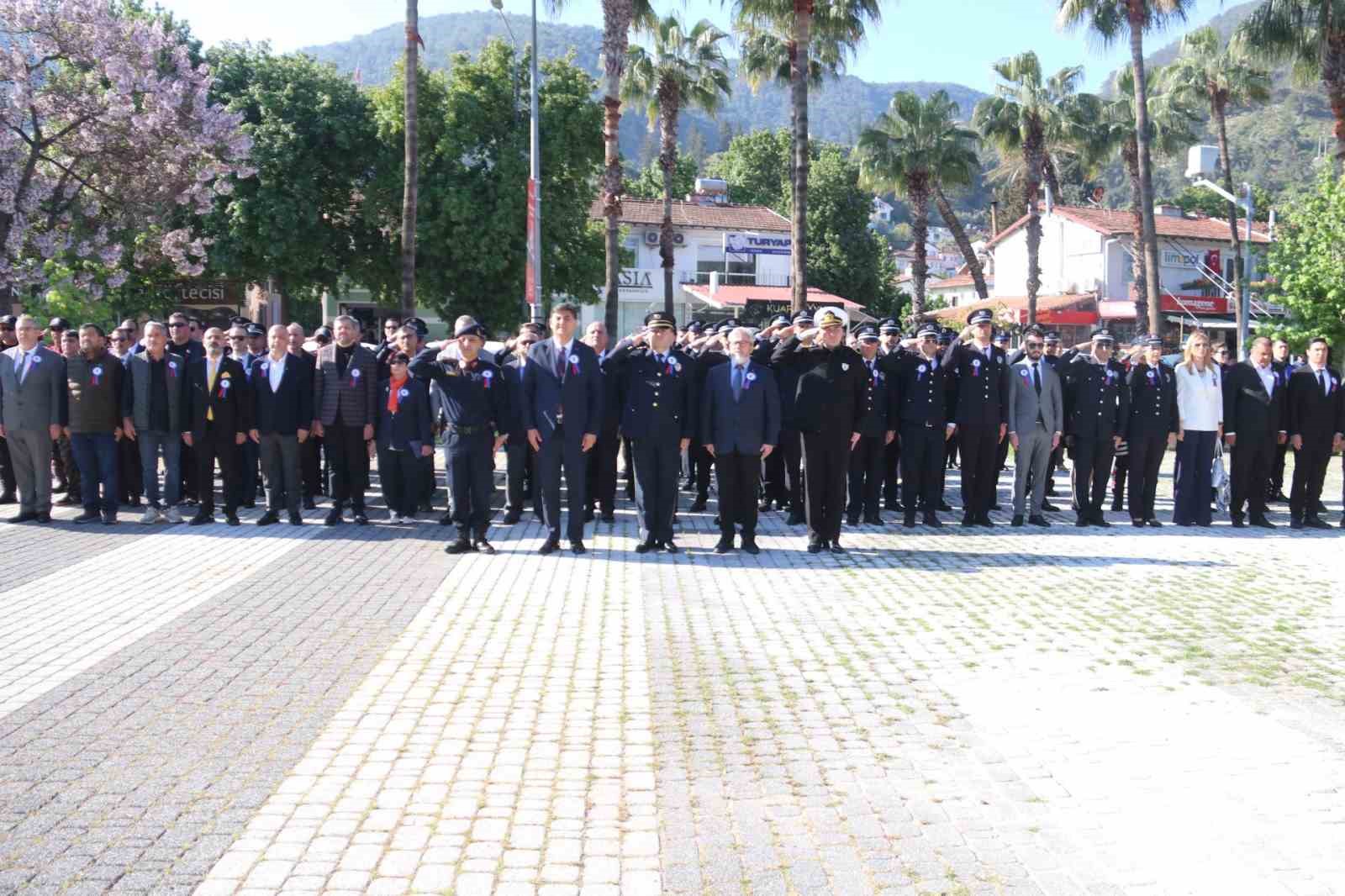 Fethiye’de Türk Polis Teşkilatının 181. Kuruluş Yıldönümü törenle kutlandı
