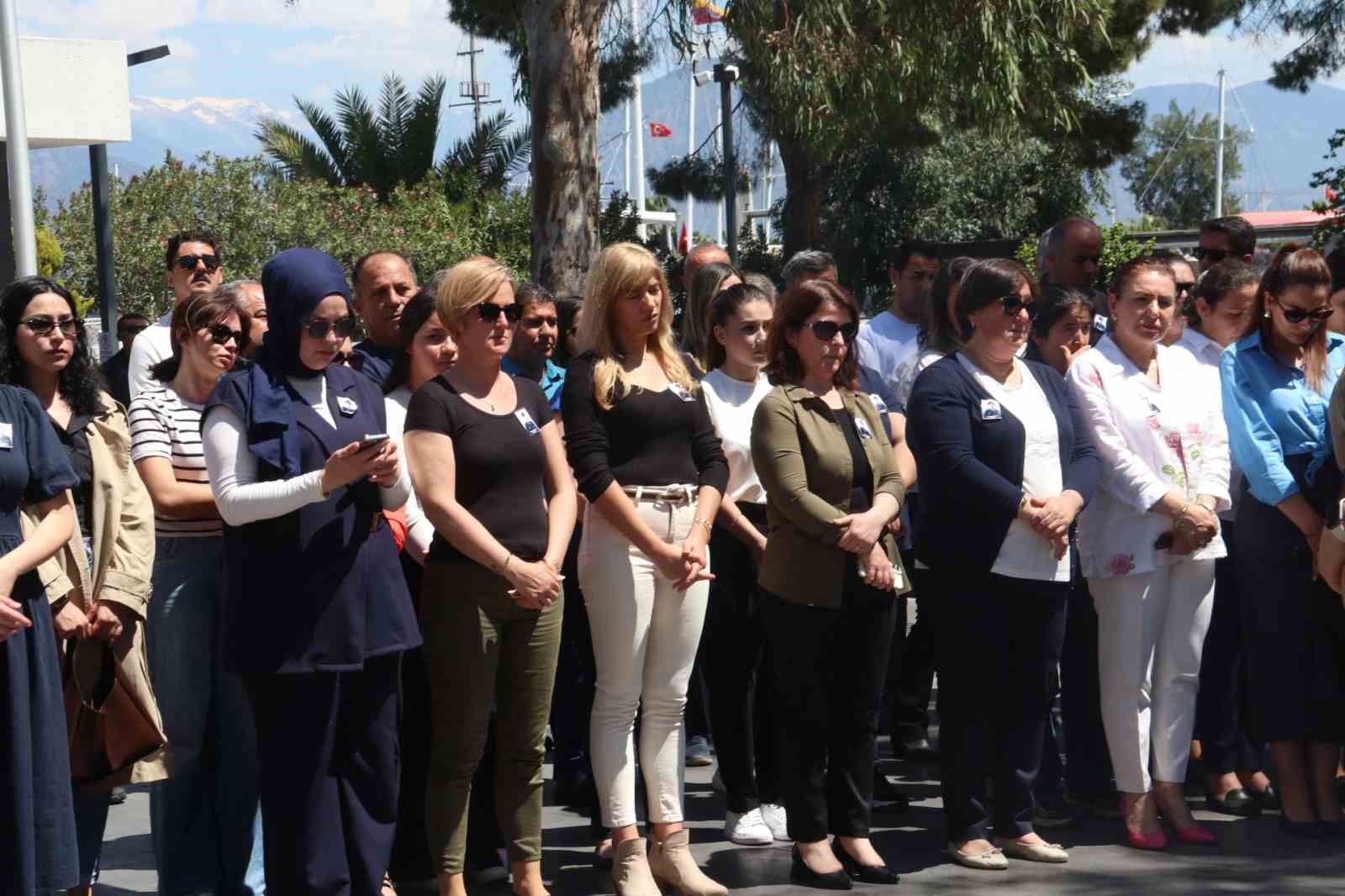 Fethiye’de Zabıta Personeli Ersoy’a duygusal veda
