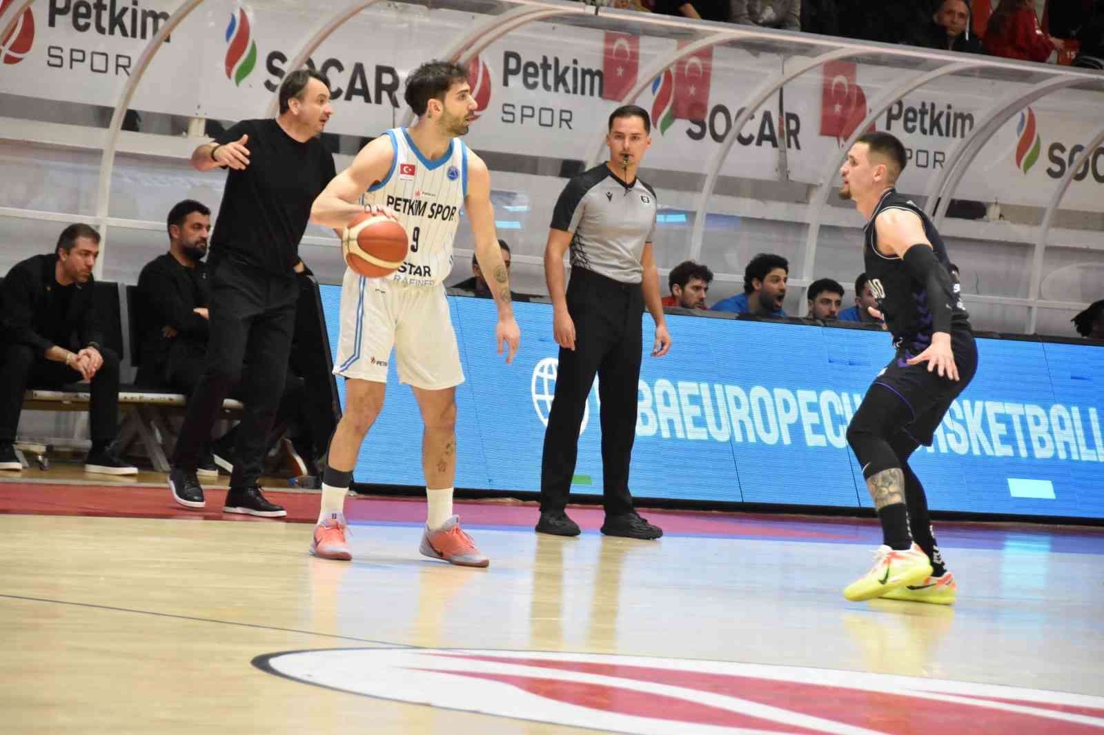 FIBA Avrupa Kupası: Aliağa Petkimspor: 69 - Surne Bilbao Basket: 77
