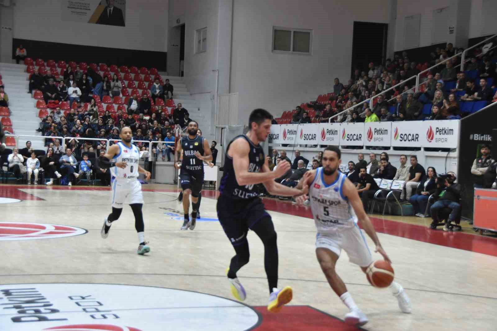 FIBA Avrupa Kupası: Aliağa Petkimspor: 69 - Surne Bilbao Basket: 77
