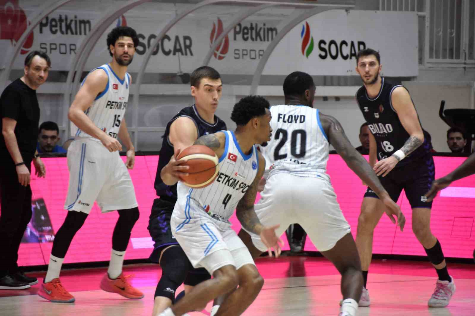 FIBA Avrupa Kupası: Aliağa Petkimspor: 69 - Surne Bilbao Basket: 77
