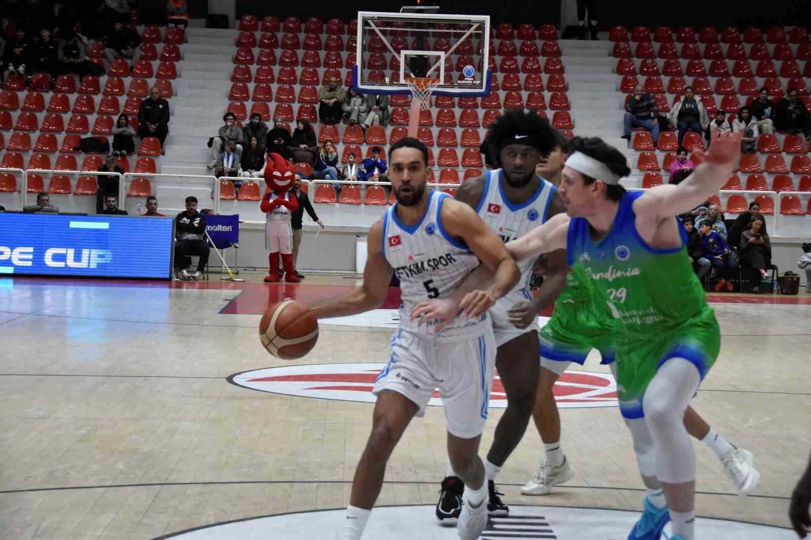 FIBA Avrupa Kupası: Aliağa Petkimspor: 82 - Dinamo BDS Sassari: 70
