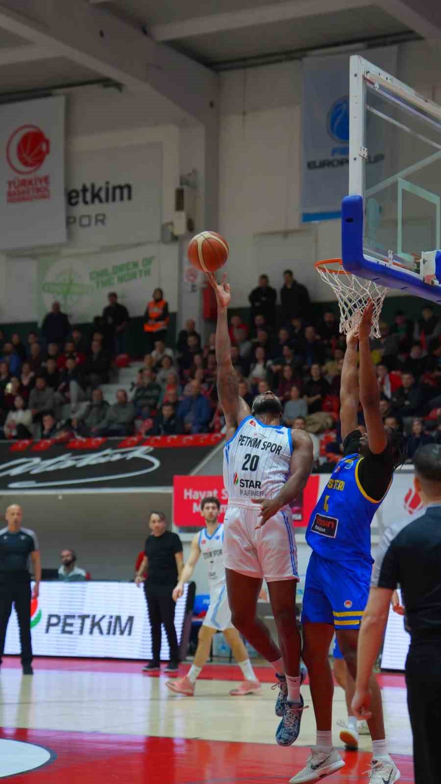 FIBA Avrupa Kupası: Aliağa Petkimspor: 85 - Peristeri: 87
