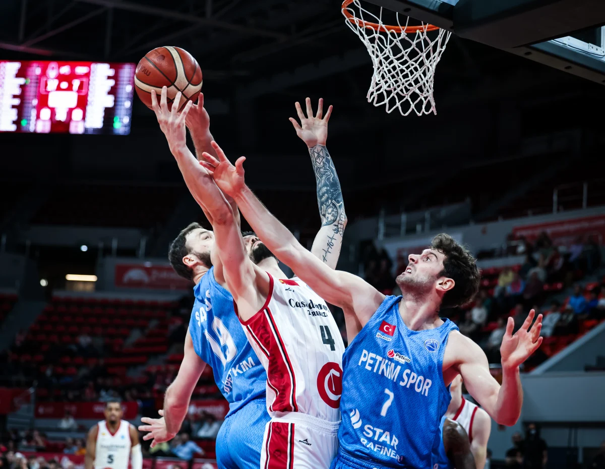 FIBA Avrupa Kupası: Zaragoza: 76 - Aliağa Petkimspor: 71
