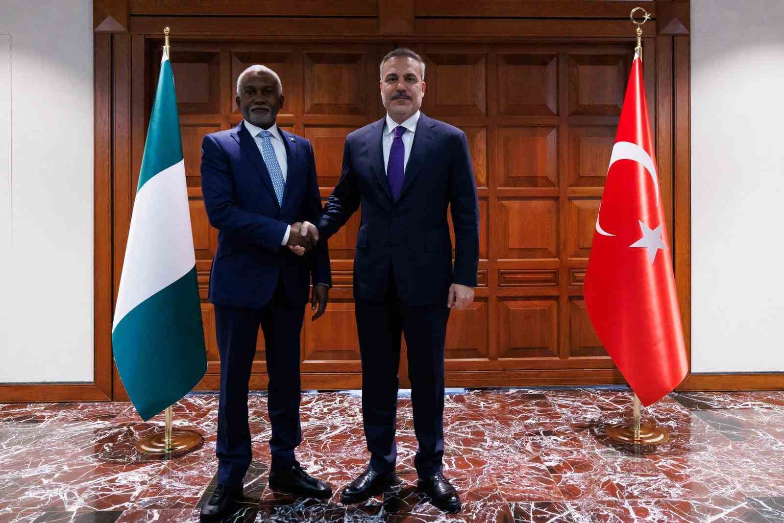 Fidan, Nijeryalı mevkidaşı Tuggar ile Ankara’da görüştü
