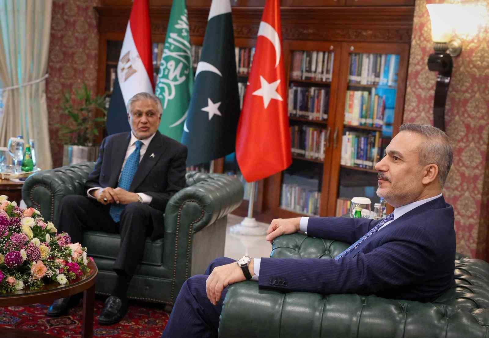 Fidan, Türkiye-Mısır-Pakistan-Suudi Arabistan Dışişleri Bakanları Toplantısı’na katıldı
