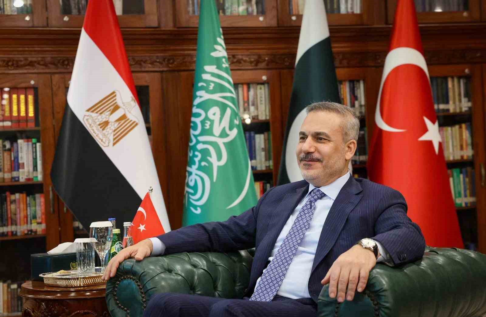 Fidan, Türkiye-Mısır-Pakistan-Suudi Arabistan Dışişleri Bakanları Toplantısı’na katıldı
