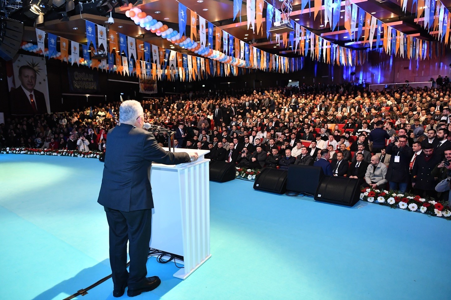 Fidan’dan Büyükkılıç’a hizmet övgüsü: "Başkanımızın ortaya koyduğu vizyon ve hizmet ger türlü takdirin üstünde"
