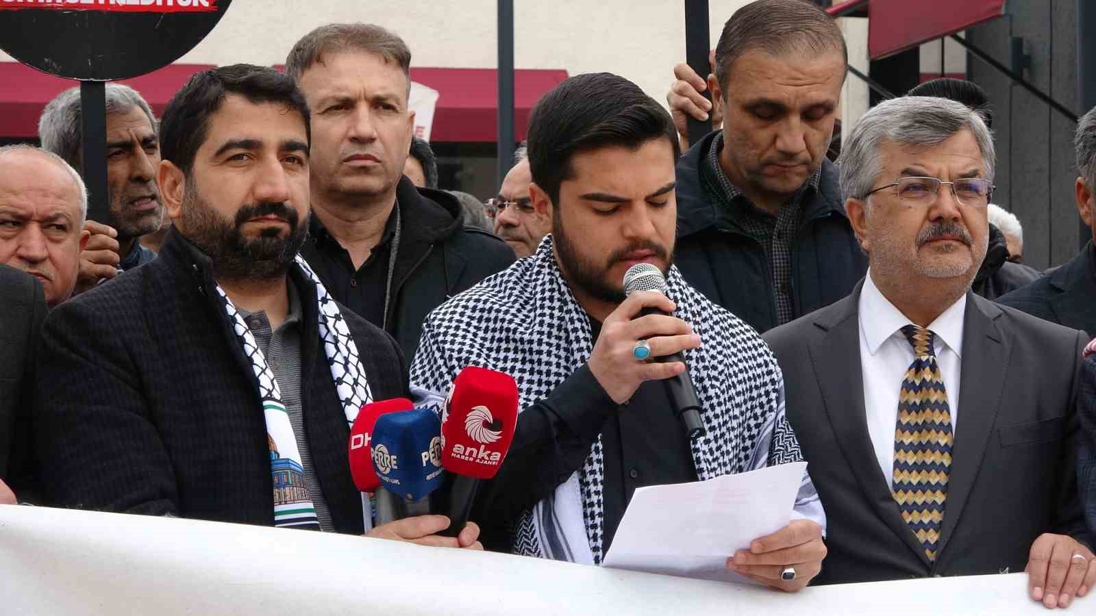 Filistin Dayanışma Platformundan İsrail’e tepki
