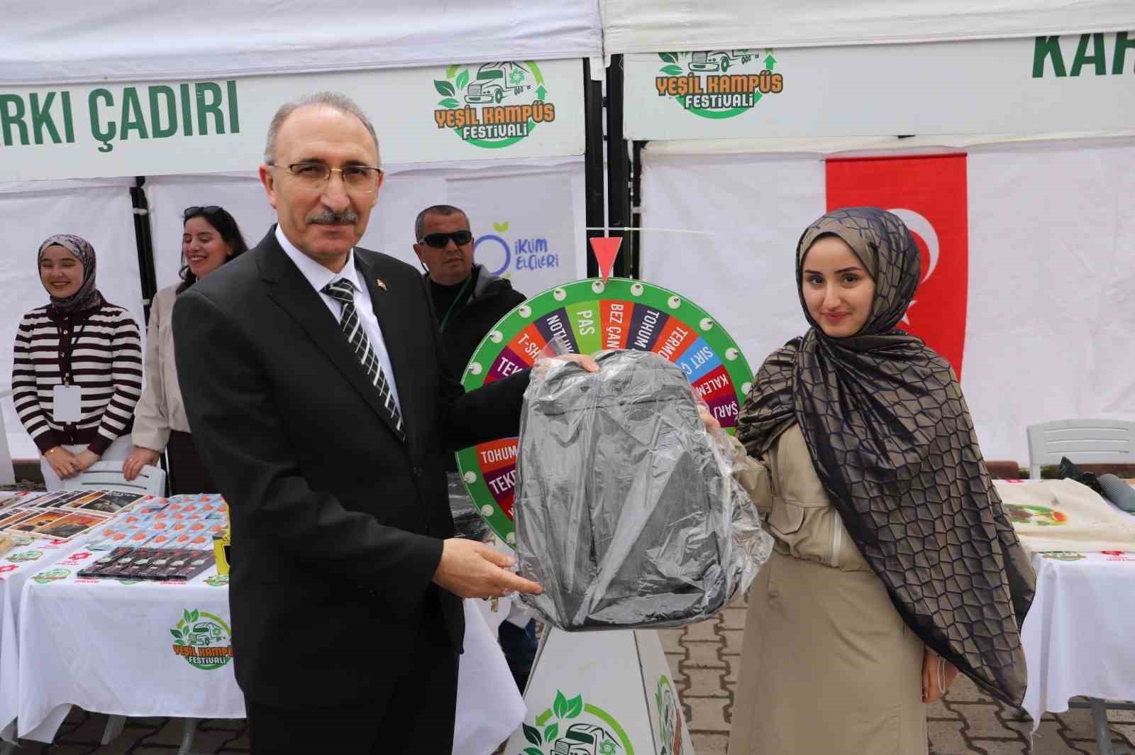 Fırat Üniversitesi’nde Yeşil Kampüs Festivali gerçekleştirildi
