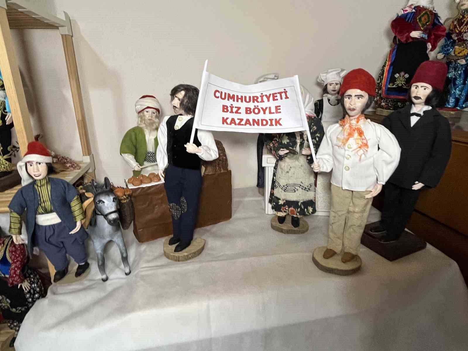 Folklorik kitre bebek sanatıyla Türkiye’nin ‘hazinesi’ oldu
