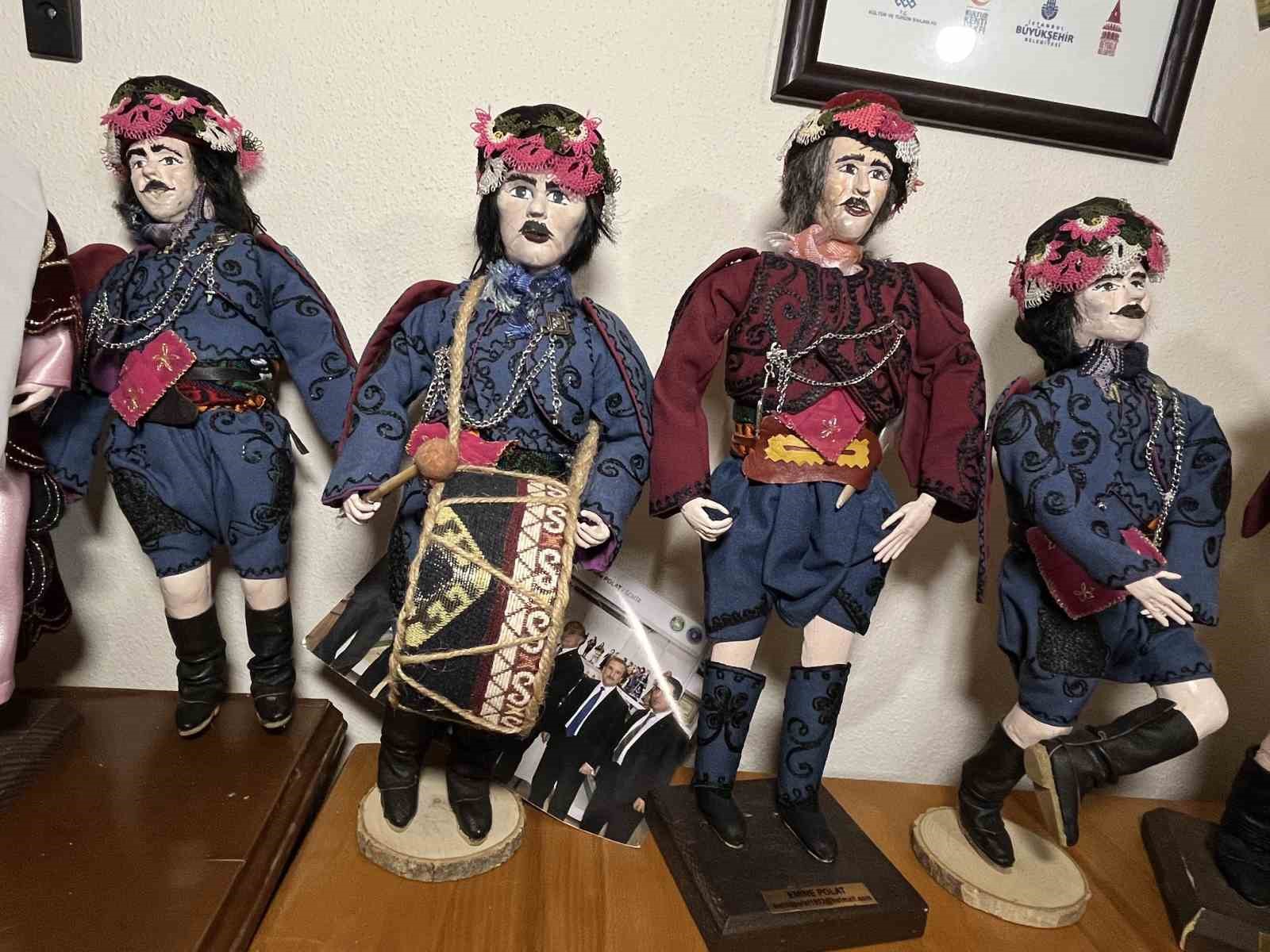 Folklorik kitre bebek sanatıyla Türkiye’nin ‘hazinesi’ oldu
