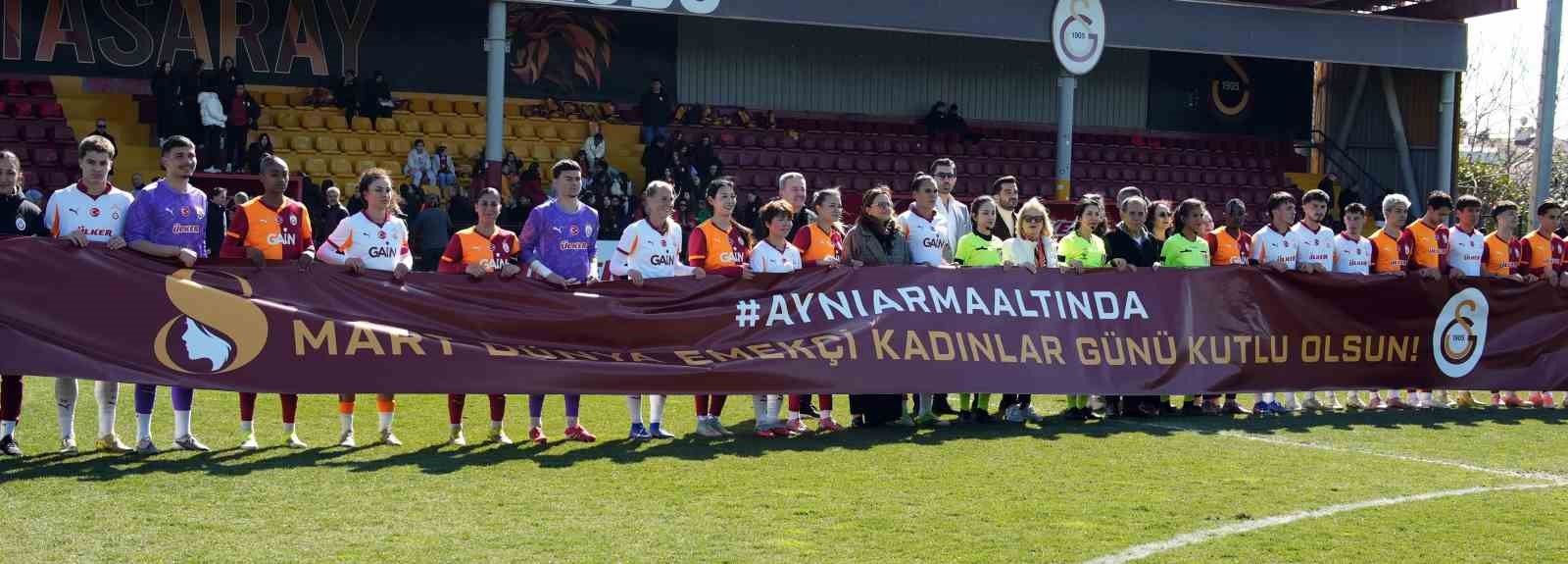 Galatasaray, 8 Mart Dünya Emekçi Kadınlar Günü etkinliği düzenledi
