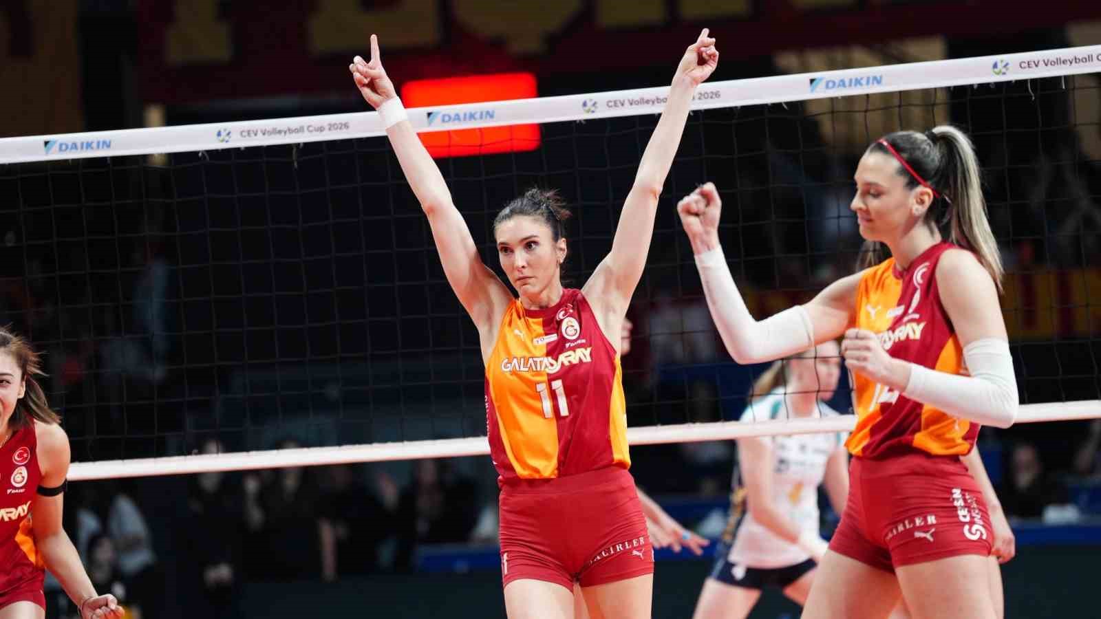 Galatasaray, CEV Kupası şampiyonu oldu
Galatasaray, CEV Kupası şampiyonu oldu