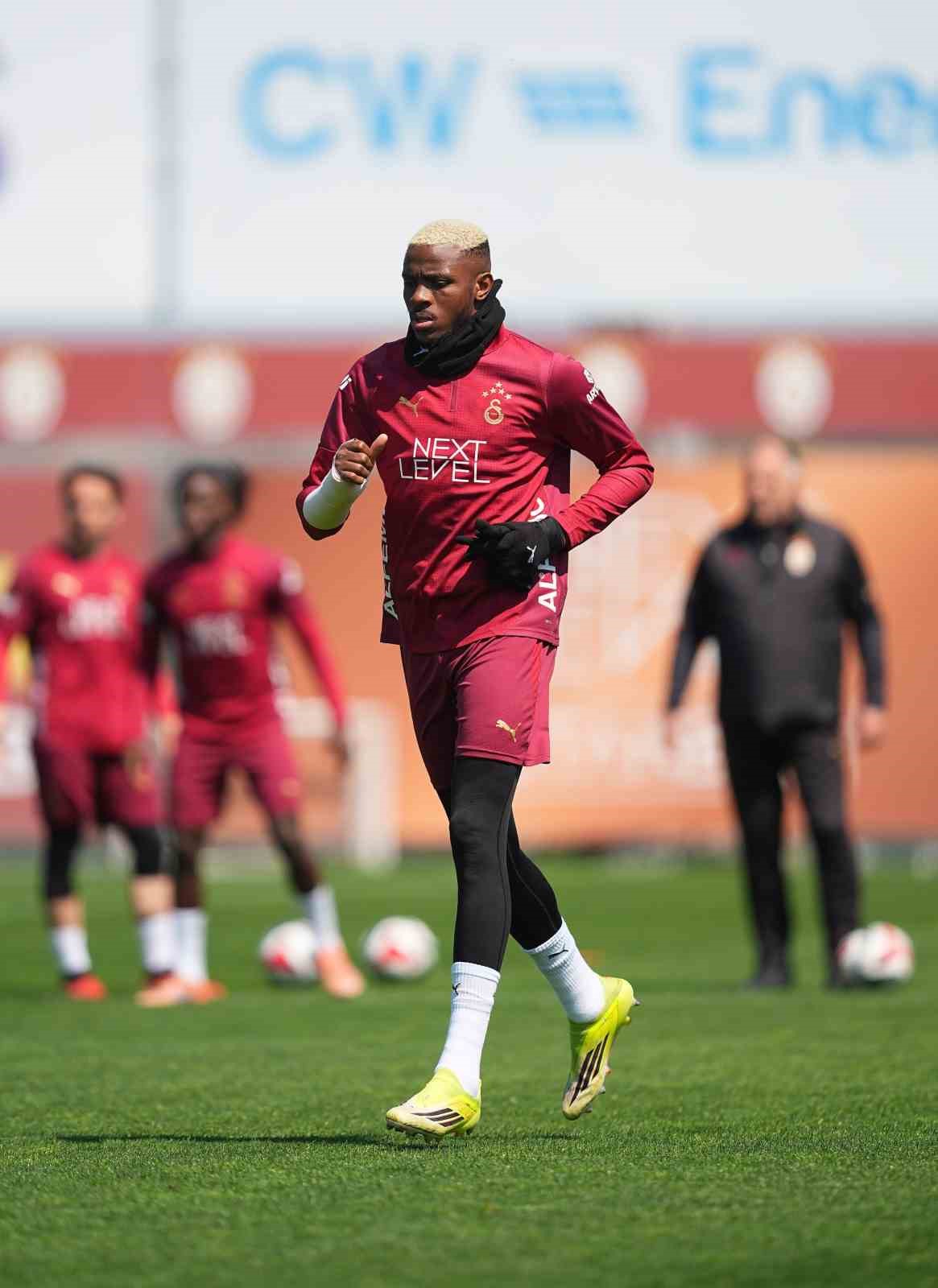 Galatasaray, Fenerbahçe derbisi hazırlıklarına devam etti
